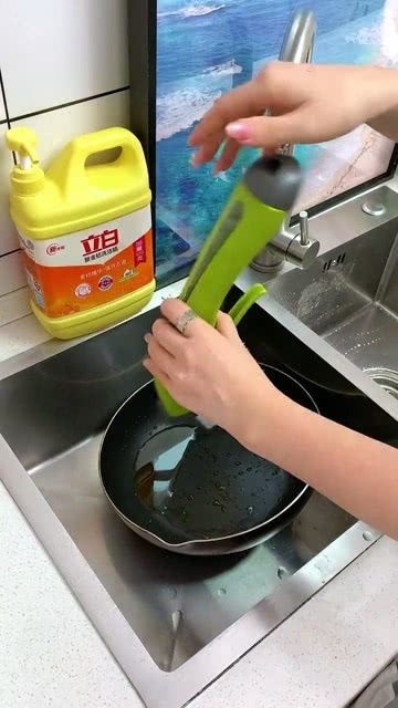 多功能洗鍋刷,刷碗刷盤(pán)子干凈不臟手